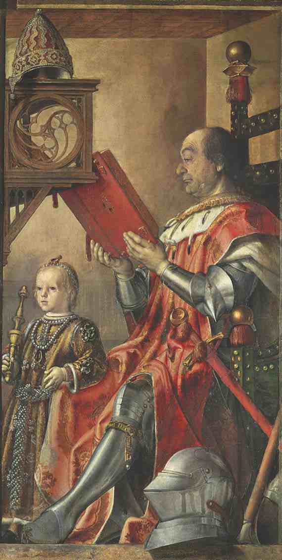 Pietro di Spagna: Federigo da Montefeltro and His Son Guidobaldo